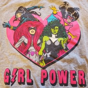 Disney "Girl Power" t-shirt - size L (10-12)